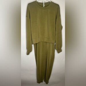 Lululemon Softstreme Perfectly Oversized Cropped Crew&Softstreme Relaxed HR Pant